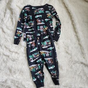 Disney Super Soft Mickey & Friends Pajama Set Long Sleeve Long Pants Size 2T